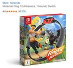 Ringfit Nitendo Switch, Ophalen of Verzenden, Zo goed als nieuw