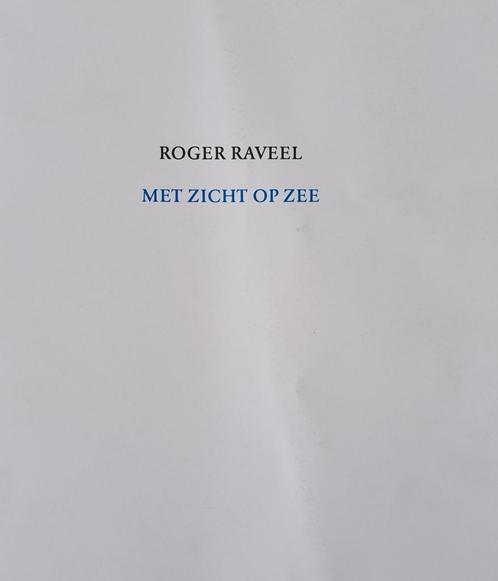 R. Raveel signé AVEC VUE MER signé deux fois, Livres, Art & Culture | Arts plastiques, Comme neuf, Peinture et dessin, Enlèvement ou Envoi