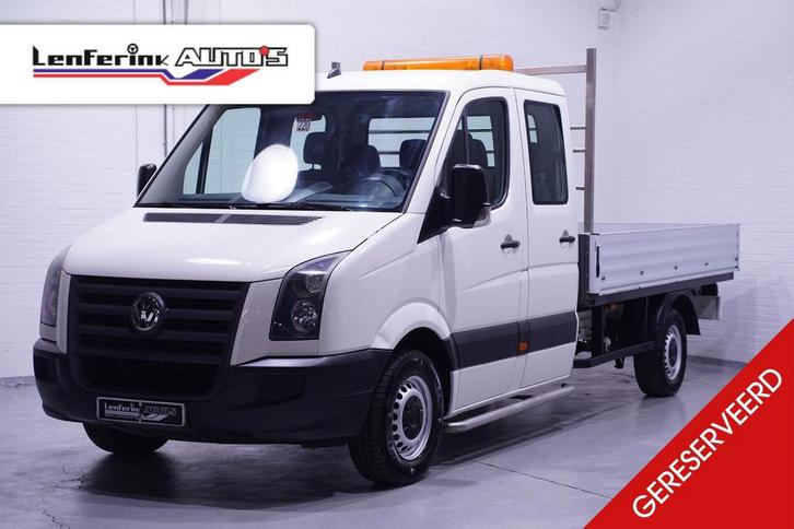 Volkswagen Crafter 2.5 TDI 110 pk L3 Dubbel Cabine Pick Up /, Auto's, Bestelwagens en Lichte vracht, Bedrijf, ABS, Airconditioning