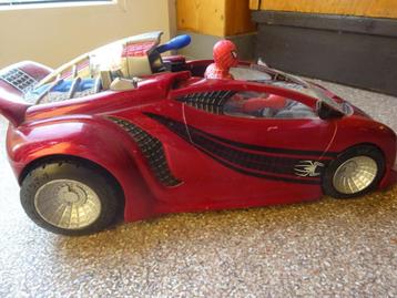 Spiderman 2007 Marvel Rocket Web Car met figuur