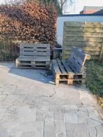 Palletten loungeset, Tuin en Terras, Ophalen, Gebruikt