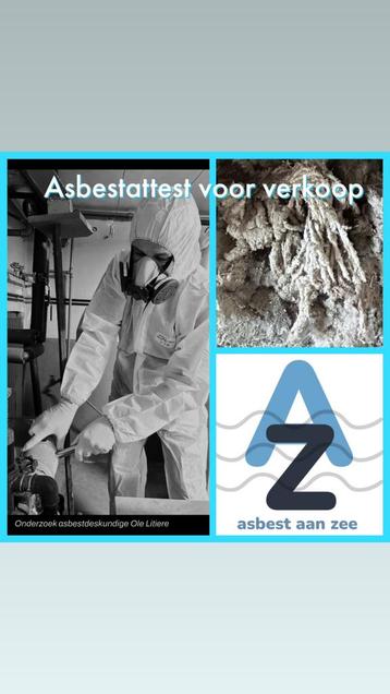 Asbestattest voor verkoop van onroerende goederen beschikbaar voor biedingen