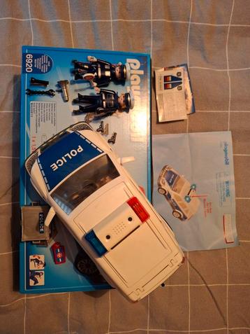 Politiepatrouille met licht en geluid, Playmobil 6920 beschikbaar voor biedingen