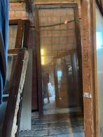 Houten raam, Doe-het-zelf en Bouw, Raamkozijnen en Schuifdeuren, Gebruikt, Raamkozijn, Inclusief glas, 225 cm of meer