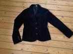 Mooi zwart ribfluweel jasje van H&M, mt 38, Maat 38/40 (M), H&M, Zwart, Ophalen of Verzenden