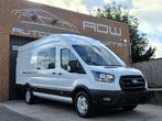 Ford Transit L4H3 - 4X4 - Dub Cab 6zits 165PK NIEUW 0KM 2025, Stof, USB, Wit, Bedrijf