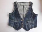 Gilet sans manches jeans taille XS, Kleding | Dames, Blouses en Tunieken, Ophalen of Verzenden, Zo goed als nieuw, Maat 34 (XS) of kleiner