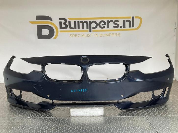 Bumper BMW 3 Serie F30 F31 Normaal 51117371736 Voorbumper K7, Auto-onderdelen, Carrosserie, Bumper, Voor, Gebruikt, 6 maanden garantie