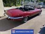 Jaguar E-Type Cabriolet 1974 | Route 66 auctions, Autos, Oldtimers & Ancêtres, Rouge, Achat, Entreprise, Cabriolet