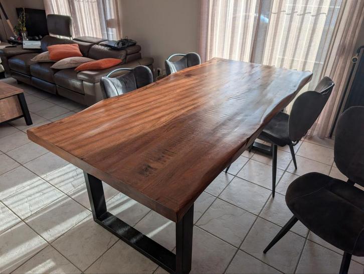 Eettafel en stoelen, Huis en Inrichting, Tafels | Eettafels, Ophalen