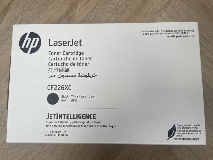 Nieuwe originele toner HP CF226XC (HP 26X) High Capacity!!, Computers en Software, Printerbenodigdheden, Toner, Ophalen of Verzenden