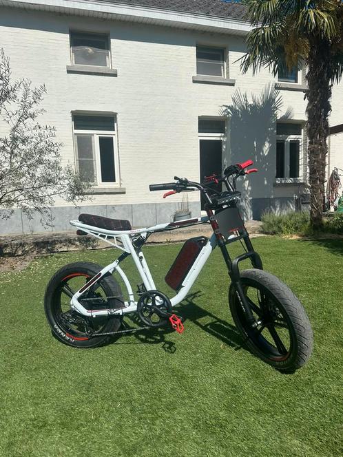 Fatbike engwe m20 tuned, Fietsen en Brommers, Elektrische fietsen, Zo goed als nieuw, 51 tot 55 cm, 50 km per accu of meer, Ophalen