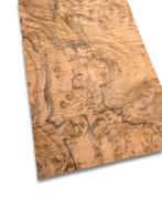 Placage en ronce de noyer | 49x23 cm, Envoi, Neuf, Matériel