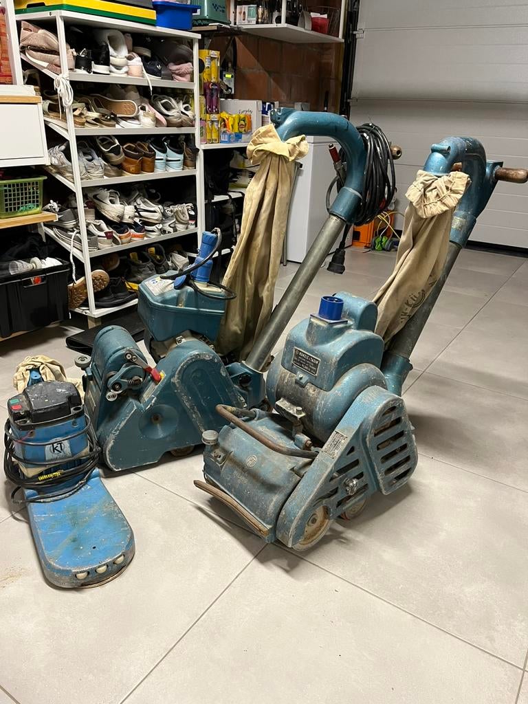 Ponceuse Kunzle & Tasin professionnel, Bricolage & Construction, Enlèvement, Utilisé