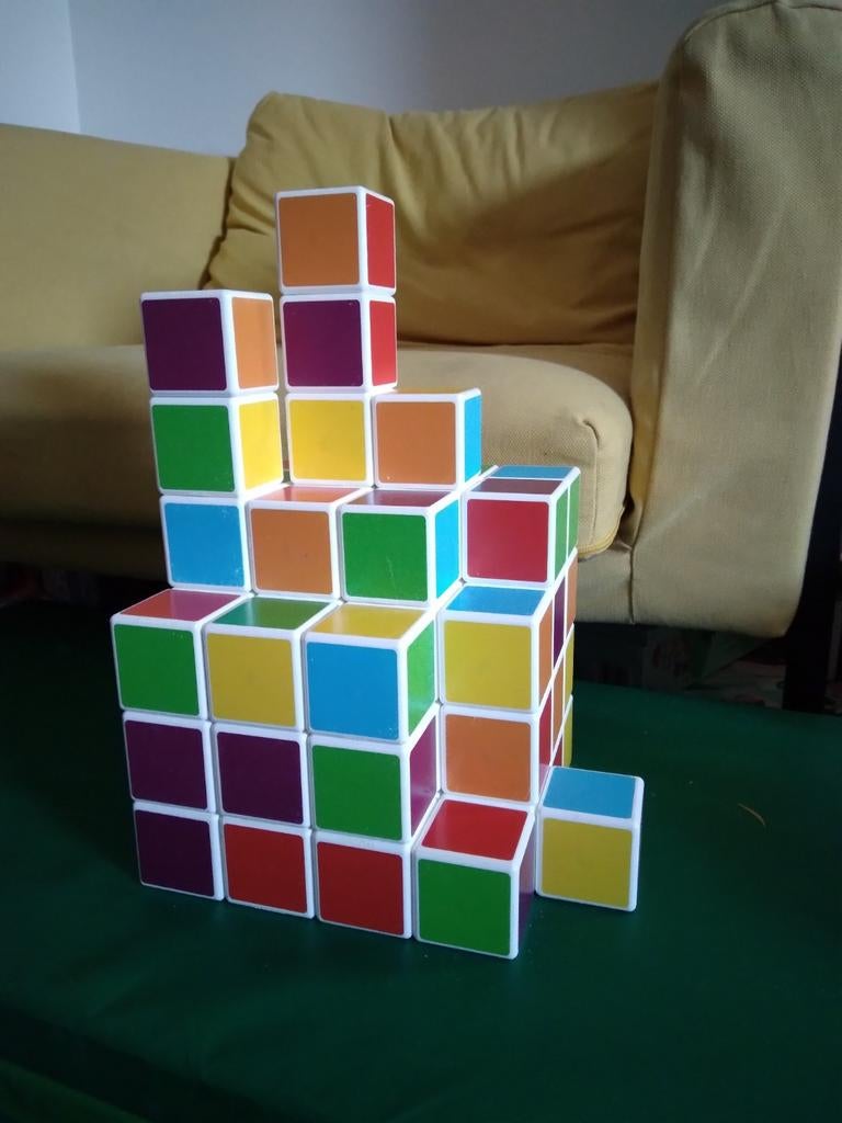 Magnetische blokken 64 stuks - Magic cube van Geomag, Ophalen, Gebruikt, Overige merken