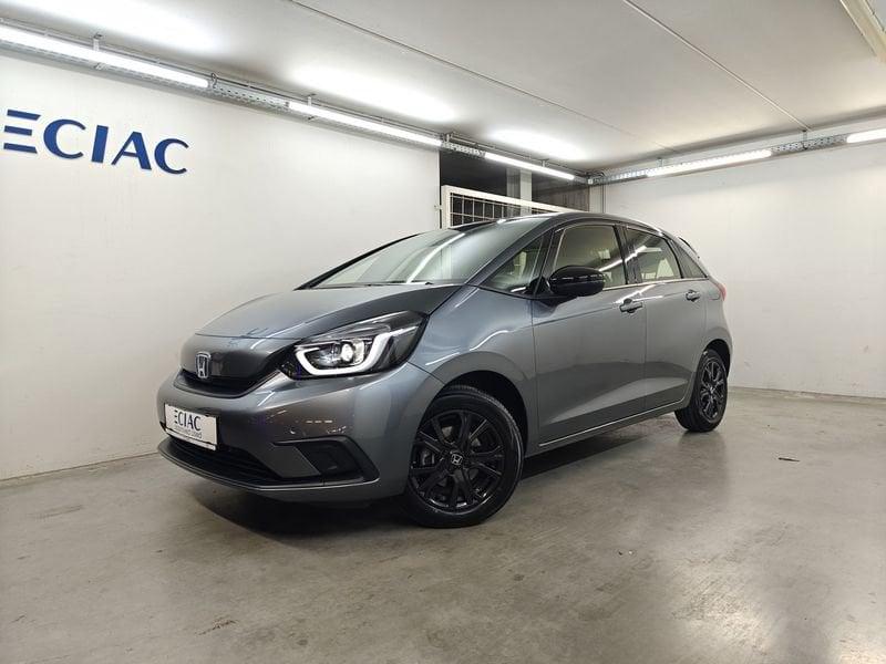 Honda Jazz Elegance Hybride 12836km - Garantie, Autos, Honda, Argent ou Gris, Achat, Euro 6, Entreprise