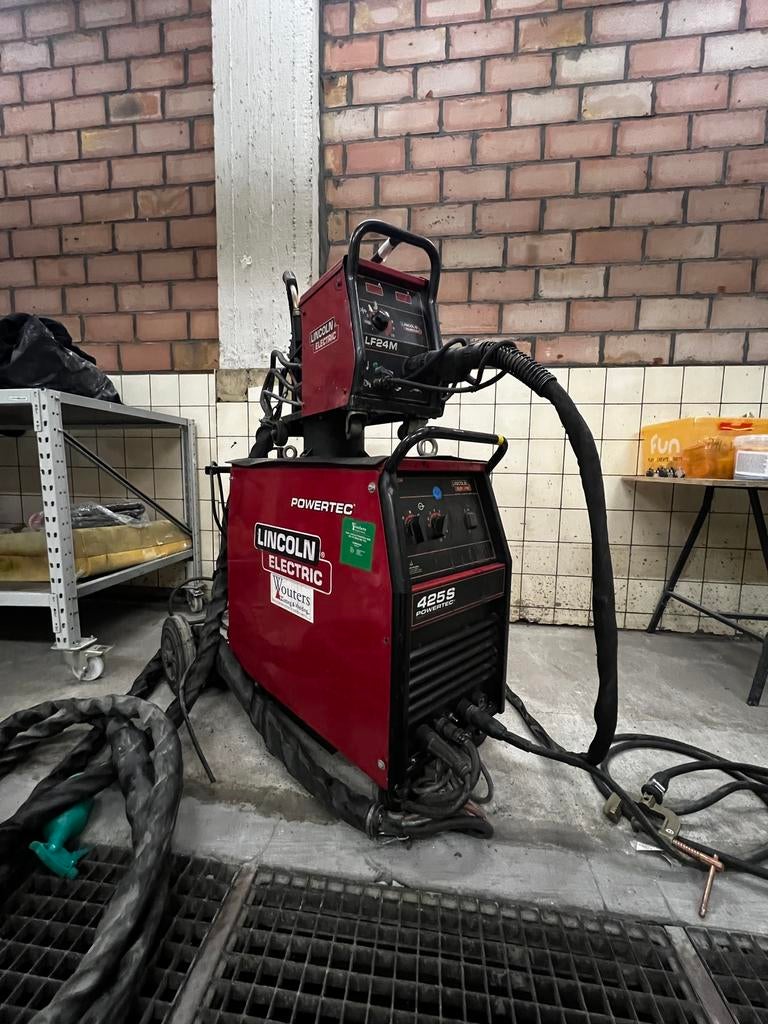 Lincoln powertec 505s, Doe-het-zelf en Bouw, Ophalen, Gebruikt