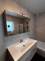 Badkamer kast en spiegelkast, Ophalen, Gebruikt, Spiegelkast