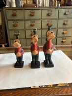 Set van 3 vintage Goofy houten beeldjes – Disney, Enlèvement ou Envoi