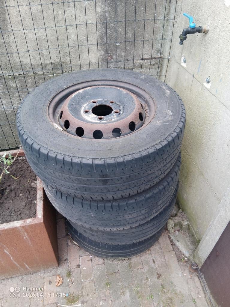 4 wielen voor camionette, Ophalen