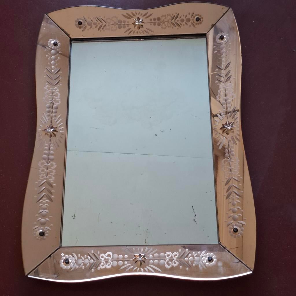 Zware Venetiaans spiegel, Enlèvement