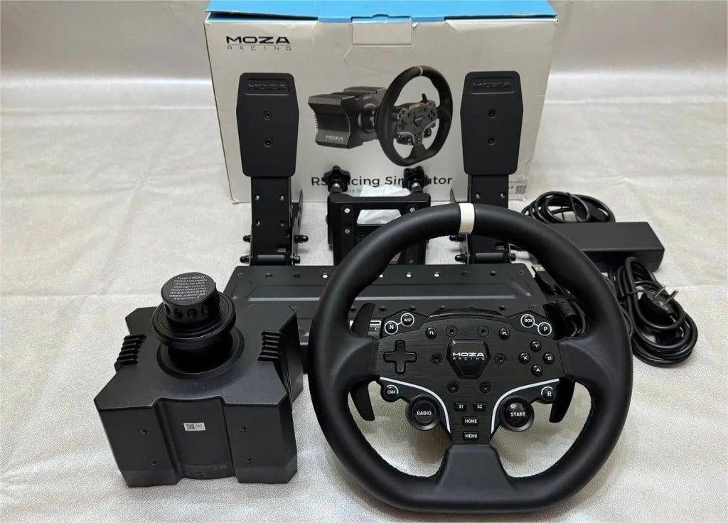 Moza R5 V2 Bundle, Computers en Software, Joysticks, Ophalen of Verzenden, Zo goed als nieuw, Moza