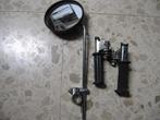 Fiets spiegel en voetsteunen in Tielt- Winge 3390, Ophalen, Zo goed als nieuw