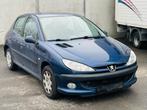 peugeot 206 1.4i 5deurs elektrische ruiten LEZ OK BENZINE, Auto's, Voorwielaandrijving, Stof, 4 cilinders, Blauw