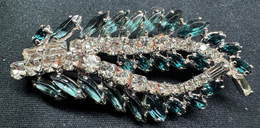 Bijoux de Fantaisie - Broche Vintage Années 1970, Bijoux, Sacs & Beauté, Bijoux anciens, Enlèvement ou Envoi, Autres matériaux