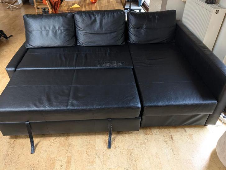 Ikea (slaap)zetel Friheten kunstleder, Huis en Inrichting, Zetels | Complete zithoeken, Gebruikt, Ophalen