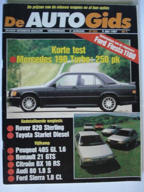 AutoGids 203, Envoi, Utilisé, Général