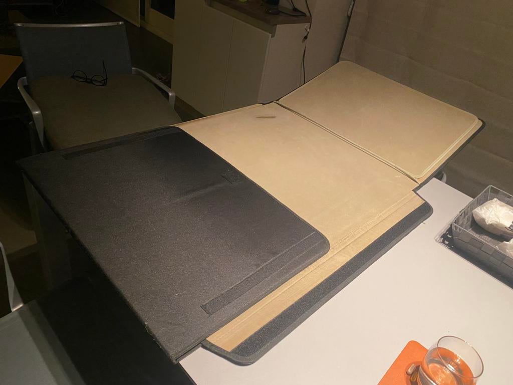 PUZZELMAP + twee sets sorteerbakjes, Ophalen, Zo goed als nieuw