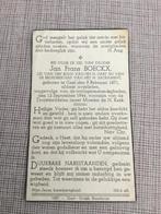Oorlogsslachtoffer Jan  Boeckx Geel 1871  +1944 WOII, Verzamelen, Bidprentjes en Rouwkaarten, Verzenden, Bidprentje