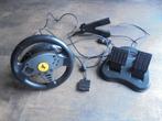 Guillemot Racing Wheel Ferrari voor PS1 (zie foto's), Games en Spelcomputers, Gebruikt, 1 speler, Racen en Vliegen, Ophalen of Verzenden