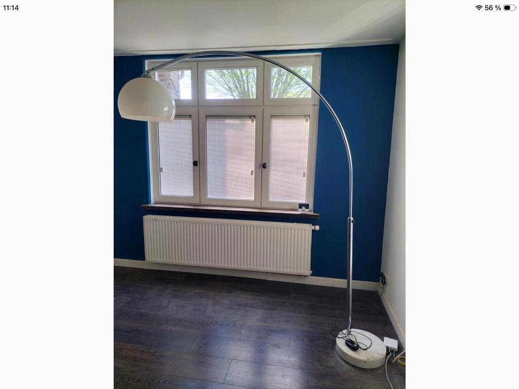 Lampe en arc, Maison & Meubles, Lampes | Lampes de table, Comme neuf, Enlèvement