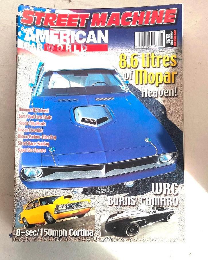 Street Machine tijdschriften jaargang 2003., Livres, Autos | Brochures & Magazines, Utilisé, Enlèvement