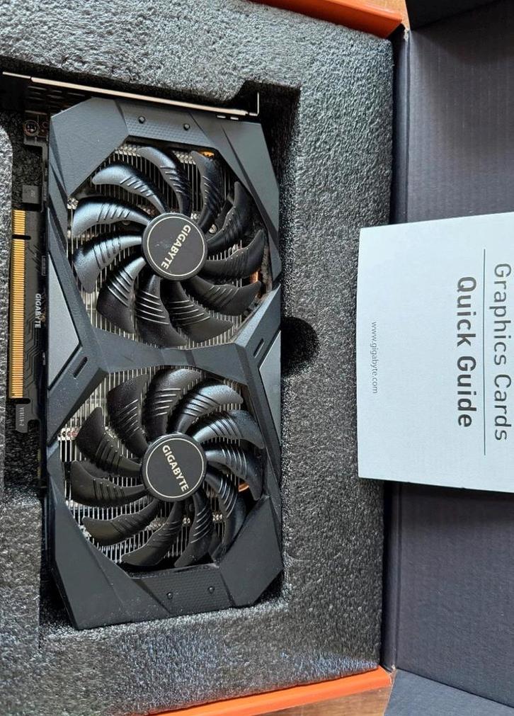 Gigabyte RTX 2060 6GB, Computers en Software, Videokaarten, Nvidia, PCI, GDDR6, HDMI, DisplayPort, Ophalen of Verzenden