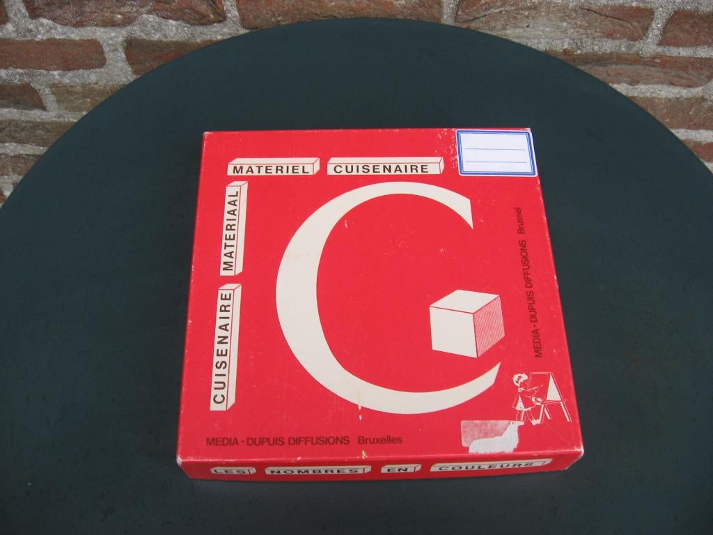 cuisenaire materiaal / rekenstaafjes, Ophalen of Verzenden, Zo goed als nieuw
