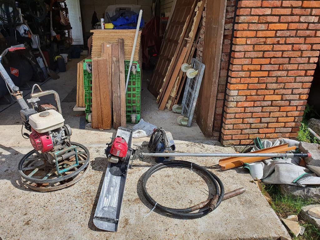 MACHINE À BÉTONNER EN LOT Honda Professional HAL200B Profes, Enlèvement, Comme neuf