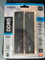 32GB DDR5 (2x16GB), Informatique & Logiciels, Mémoire RAM, Neuf, 32 GB, Enlèvement, Desktop