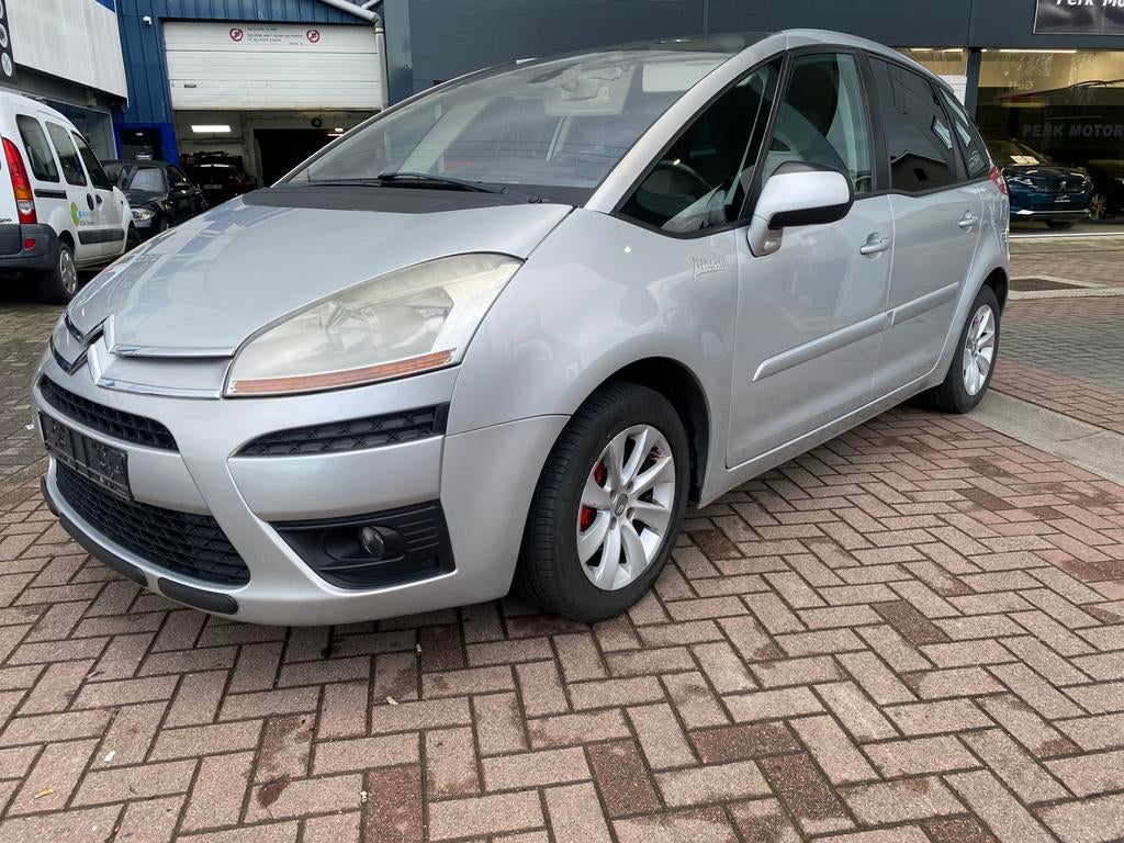 Citroën C4 Picasso 1.6 - ESSENCE - AIRCO - 175.000km - 2008, Autos, Argent ou Gris, Achat, Beige, Entreprise