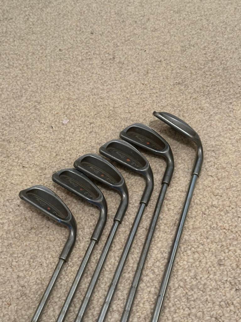 Complete golf set – Ping Eye 2 irons + woods + putter, Sports & Fitness, Golf, Utilisé, Set, Ping, Enlèvement