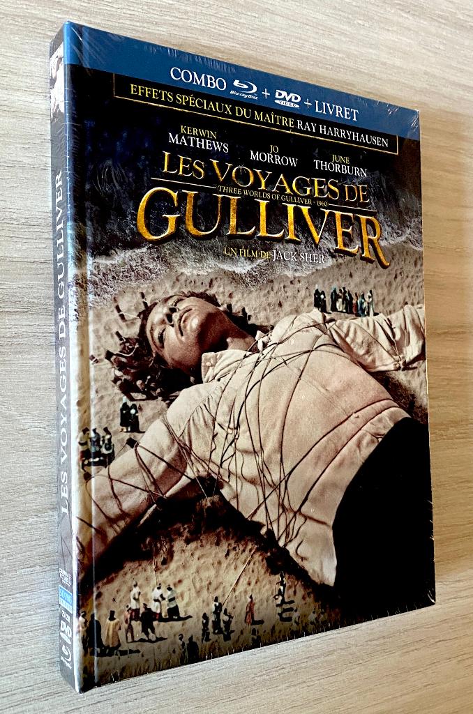 LES VOYAGES DE GULLIVER // Édition Mediabook "LIMITÉE"/ NEUF, CD & DVD, Blu-ray, Neuf, dans son emballage, Aventure, Coffret, Enlèvement ou Envoi