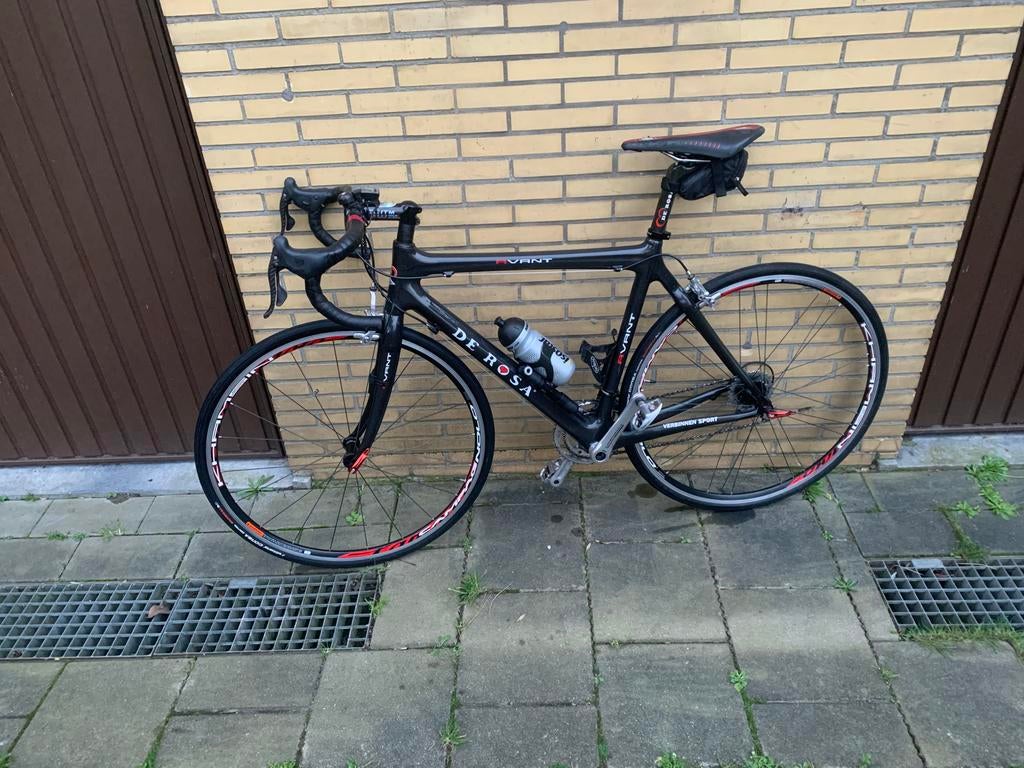 Koersfiets De rosa  Carbon, Ophalen, Zo goed als nieuw, Carbon