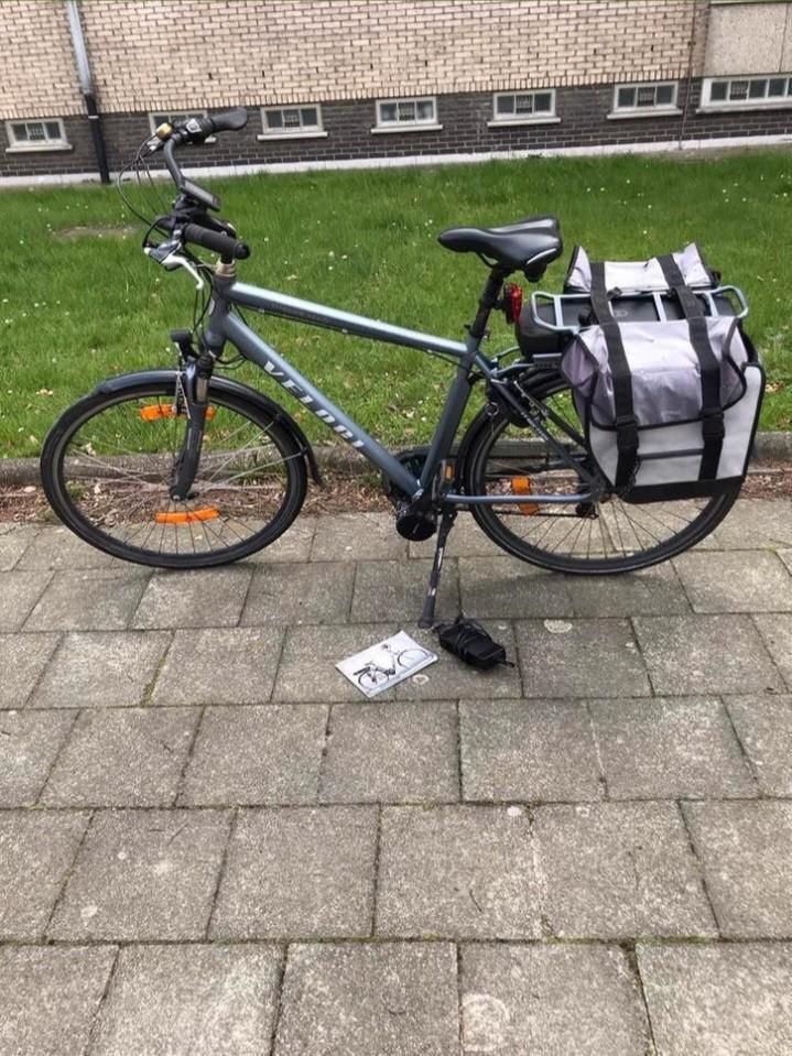 Elektrische fiets Veloci met Bafang middenmotor, Fietsen en Brommers, Elektrische fietsen, Zo goed als nieuw, Overige merken, 47 tot 51 cm