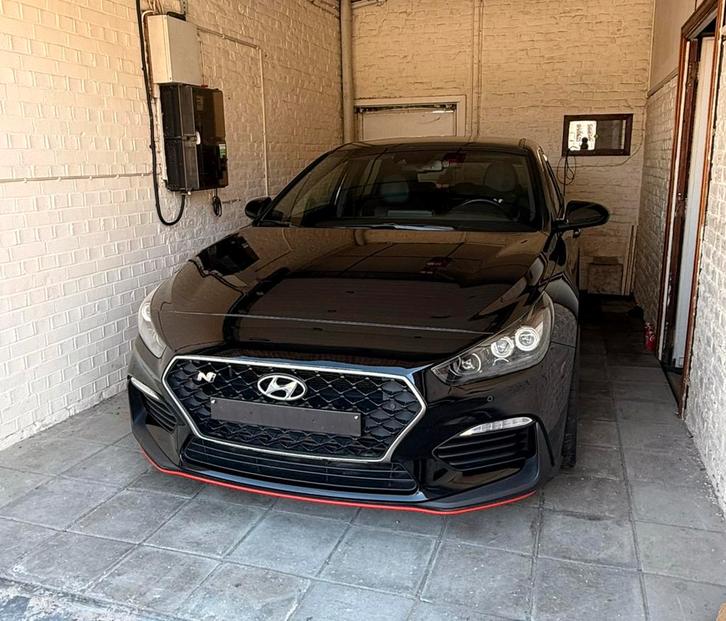 Hyundai I30N performance, Auto's, Hyundai, Particulier, i30, Benzine, 5 deurs, Handgeschakeld, Zwart, Zwart, Leder en Stof, Voorwielaandrijving