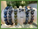 Bracelets en pierre naturelle : femmes, hommes et enfants, Enlèvement ou Envoi, Neuf, Acier, Avec bracelets à breloques ou perles