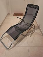 ligstoel tuinstoel ligbed opbouwbaar gratis, Tuin en Terras, Tuinstoelen, Ophalen, Gebruikt, Inklapbaar