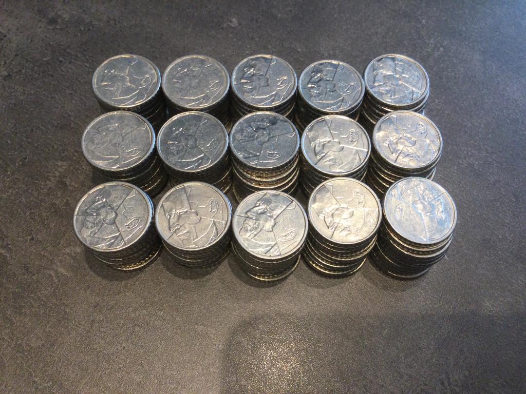 België 150 x 50 Frank nikkel, Postzegels en Munten, Munten | België, Ophalen of Verzenden