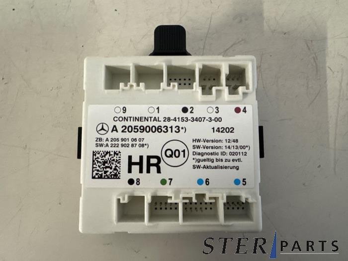 Centrale Deurvergrendelings Module van een Mercedes C-Klasse, Gebruikt, -, Ophalen of Verzenden, -